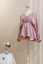 Load image into Gallery viewer, Silky Gathered Kimono Blouse - Samiha Apparels