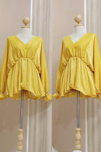 Load image into Gallery viewer, Silky Gathered Kimono Blouse - Samiha Apparels