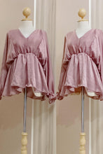 Load image into Gallery viewer, Silky Gathered Kimono Blouse - Samiha Apparels