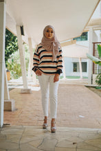 Load image into Gallery viewer, Pullover Stripe Tops (Instock) - Samiha Apparels