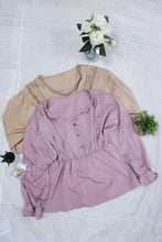 Load image into Gallery viewer, Korean Silky Peplum Top - Samiha Apparels