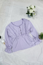 Load image into Gallery viewer, Korean Silky Peplum Top - Samiha Apparels