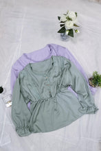 Load image into Gallery viewer, Korean Silky Peplum Top - Samiha Apparels