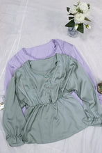 Load image into Gallery viewer, Korean Silky Peplum Top - Samiha Apparels