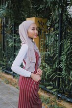 Load image into Gallery viewer, Mermaid Stripe Pinafore - Farena (Instock). - Samiha Apparels