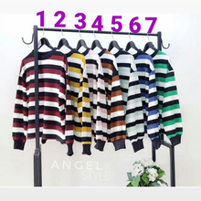 Load image into Gallery viewer, Pullover Stripe Tops (Instock) - Samiha Apparels