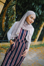 Load image into Gallery viewer, Mermaid Stripe Pinafore - Farena (Instock). - Samiha Apparels