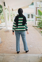 Load image into Gallery viewer, Pullover Stripe Tops (Instock) - Samiha Apparels