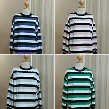 Load image into Gallery viewer, Pullover Stripe Tops (Instock) - Samiha Apparels