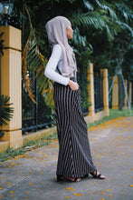 Load image into Gallery viewer, Mermaid Stripe Pinafore - Farena (Instock). - Samiha Apparels