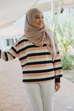 Load image into Gallery viewer, Pullover Stripe Tops (Instock) - Samiha Apparels