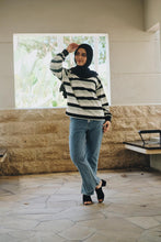 Load image into Gallery viewer, Pullover Stripe Tops (Instock) - Samiha Apparels