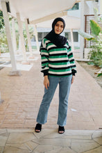 Load image into Gallery viewer, Pullover Stripe Tops (Instock) - Samiha Apparels