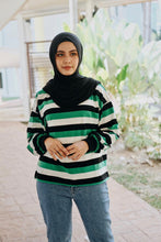 Load image into Gallery viewer, Pullover Stripe Tops (Instock) - Samiha Apparels