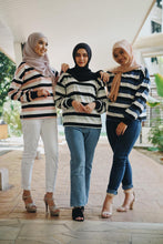 Load image into Gallery viewer, Pullover Stripe Tops (Instock) - Samiha Apparels