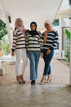 Load image into Gallery viewer, Pullover Stripe Tops (Instock) - Samiha Apparels