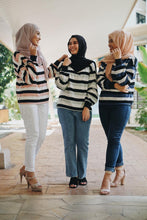 Load image into Gallery viewer, Pullover Stripe Tops (Instock) - Samiha Apparels