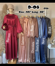 Load image into Gallery viewer, Silky Maxi Dress - Dijha