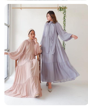 Load image into Gallery viewer, Balloon Sleeve Tiered Maxi Dress 2.0