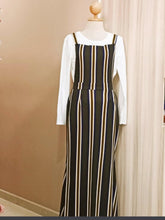 Load image into Gallery viewer, Mermaid Stripe Pinafore - Farena (Instock). - Samiha Apparels