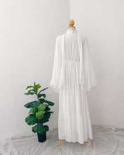 Load image into Gallery viewer, Balloon Sleeve Tiered Maxi Dress 2.0