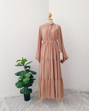 Load image into Gallery viewer, Balloon Sleeve Tiered Maxi Dress 2.0