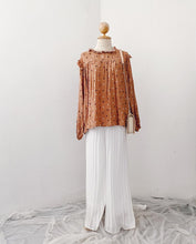 Load image into Gallery viewer, Ruffle Neck Polka Top's