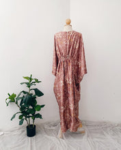 Load image into Gallery viewer, Floral Kaftan Dress Manasah V .2