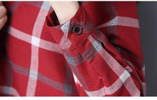 Load image into Gallery viewer, Korean checkered midi Dress - Samiha Apparels