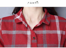 Load image into Gallery viewer, Korean checkered midi Dress - Samiha Apparels