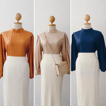 Load image into Gallery viewer, Balloon Sleeve Top - Samiha Apparels