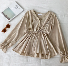 Load image into Gallery viewer, Korean Silky Peplum Top - Samiha Apparels