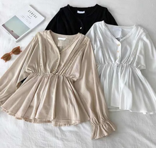 Load image into Gallery viewer, Korean Silky Peplum Top - Samiha Apparels