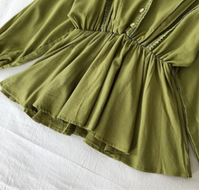 Load image into Gallery viewer, Korean Silky Peplum Top - Samiha Apparels