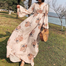 Load image into Gallery viewer, Aria Kimono maxi Dress - Vol 2 - Samiha Apparels