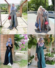 Load image into Gallery viewer, Nuraa Abaya (button ) - Samiha Apparels