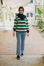 Load image into Gallery viewer, Pullover  Stripe Tops (Instock) - Samiha Apparels
