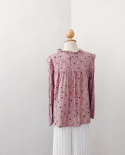 Load image into Gallery viewer, Ruffle Neck Polka Top&#39;s
