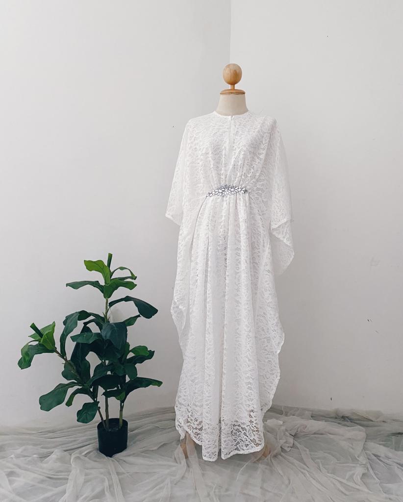 Brukat Lace Kaftan - modanisasg Brukat Lace Kaftan - modanisasg