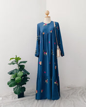Load image into Gallery viewer, Ruffle Embroidery Maxi Dress
