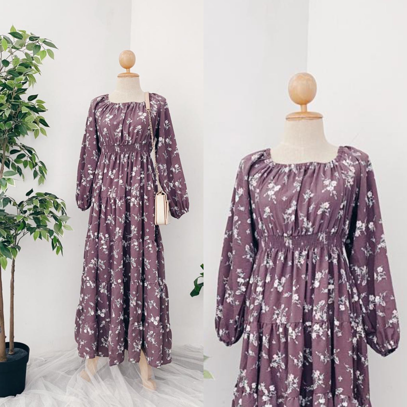 Baby Floral Maxi Dress